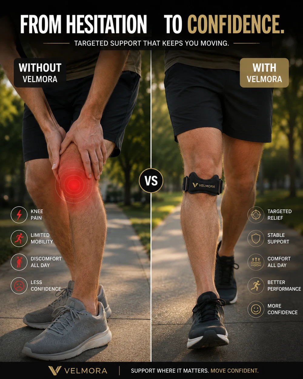Kersavue Patellar Tendon Support Strap