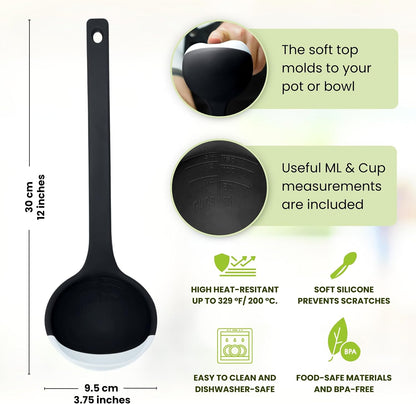 Versatile Silicone Cooking Spoon